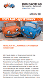 Mobile Screenshot of carrosserie-taveri.ch